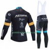 Combinaison Cycliste M/L + Collant à Bretelles 2020 Astana Pro Team N002